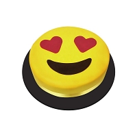 Heart Eyes Emoji Cake - 1kg